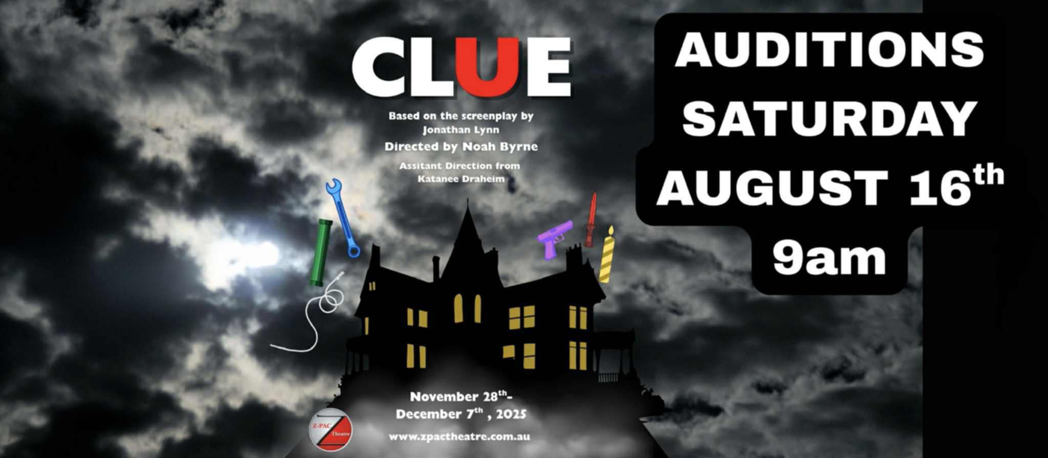 Nevermore - the imaginary life and mysterious death of edgar allan poe - Musical at Z-PAC Theatre Hervey Bay