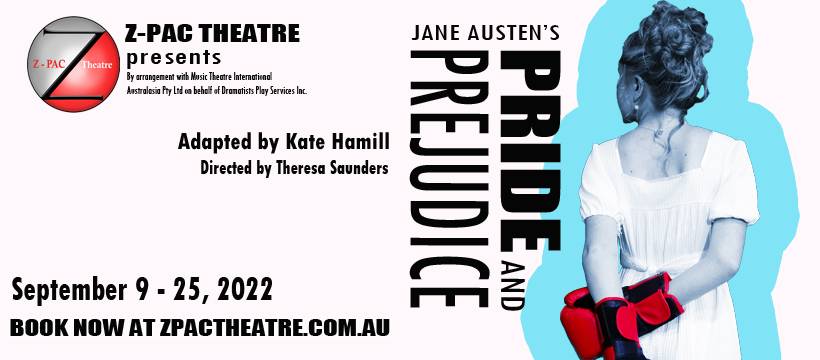 Jane Austen's Pride and Prejudice at the Z-PAC Theatre Hervey Bay